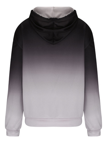 Sudadera Con Capucha De Manga Larga De Felpa Con Estampado D