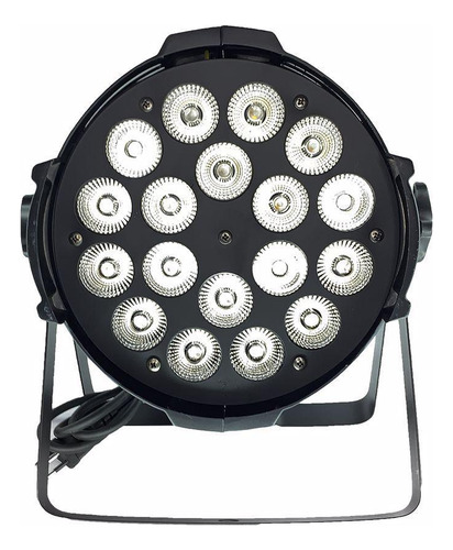 Kit 8 Par Led 18x15w 6 In 1 Rgbwa-uv Indoor Onelight