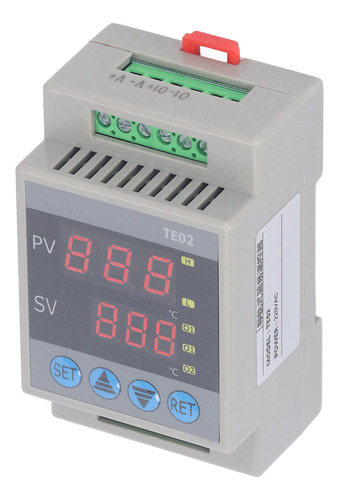 Controlador De Temperatura 220vac Din Rail Micro De Alta Pre