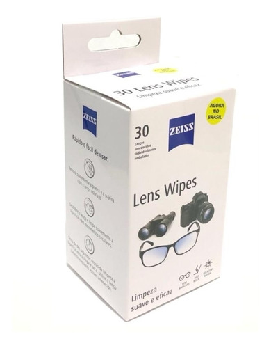 Kit Lens Wipes Zeiss C/ 360 Lenços Umedecidos