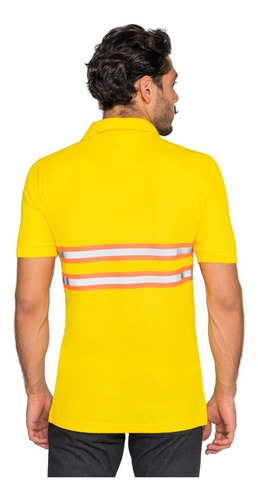 Imagen 5 de 6 de Playera Polo Con Reflejante Seguridad Alta Visibilidad