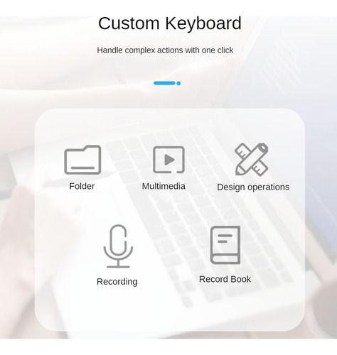 Teclado Personalizado De 5 Teclas Teclado Programável Macro