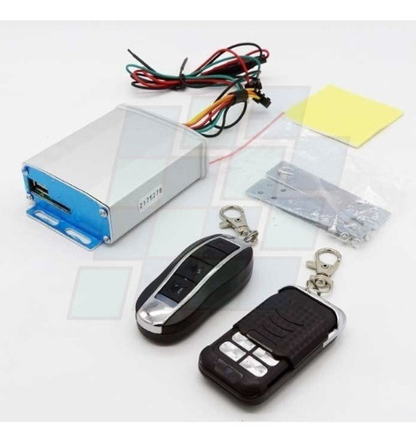 Imagen 3 de 7 de Kit De Audio Para Moto Usb Sd Alarma Mp3 Radio Parlantes