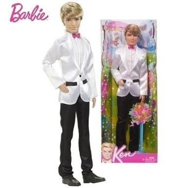 Boneco Barbie Dream Team Ken Noivo Relíquia Mattel