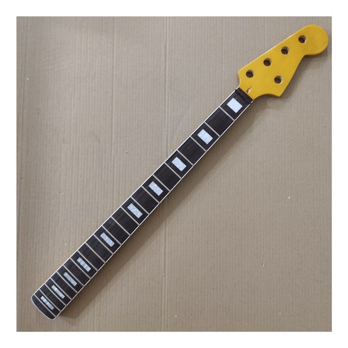 Zengxue Electric Guitar Neck Yellow Maple 21 Frets Bass