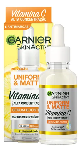 Garnier Uniform & Matte Sérum Facial 30ml