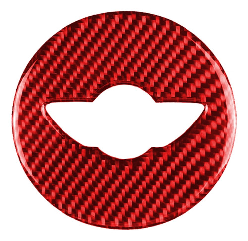 Adhesivo Rojo Con El Logotipo Del Volante Para Bmw Mini