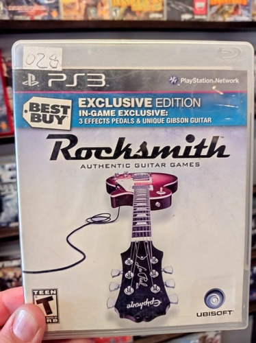 Rocksmith: Authentic Guitar Game Ps3 Fisico 
