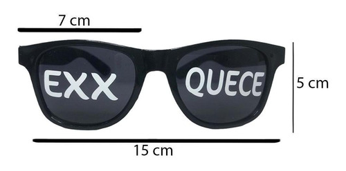 Kit 10 Oculos Frases Divertidas Sortidas Festa Balada