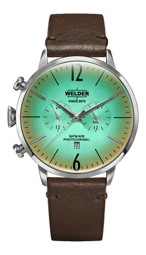 Reloj  Caballero Welder Café  Piel