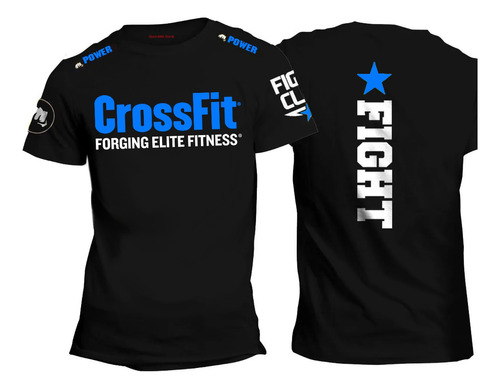 Remera Mma Gym Fight Club Crossfit Fitness Modelo 8 Algodón 