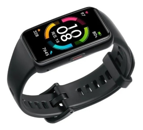 Imagen 3 de 3 de Smartwatch Honor Band 6 1.47" caja black, malla meteorite black ARG-B39