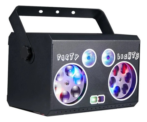 Luz Estroboscópica Con Control De Voz 3 En 1 Para Dj Dmx