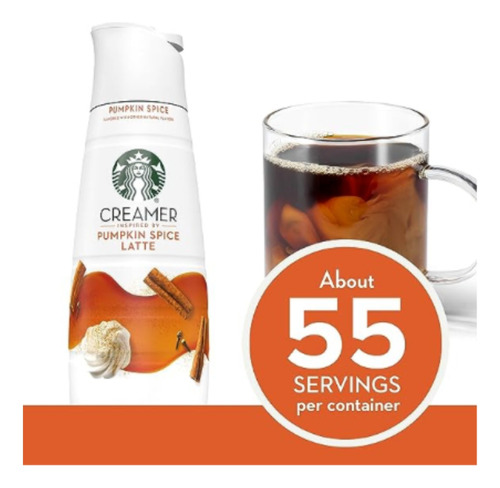 Starbucks Pumpkin Spice Crema Liquida Para Cafe Xchws P