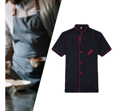 2 Chaqueta De Chef Para Hombre Y Mujer, Uniforme De Chef