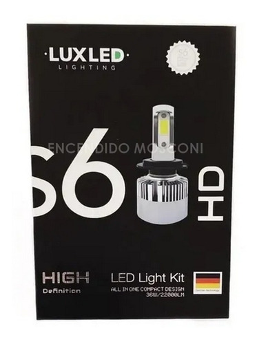 Kit Cree Led S6 H7 44000 Lumens Con Cooler