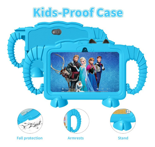 Tablet Para Niños K07 Row, Android 11, 6ram 32gb, 7 Pulgadas
