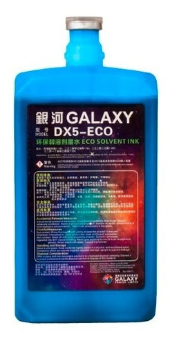 Tinta Galaxy Ecosolvente /dx4/dx5/dx7/dx11/xp600