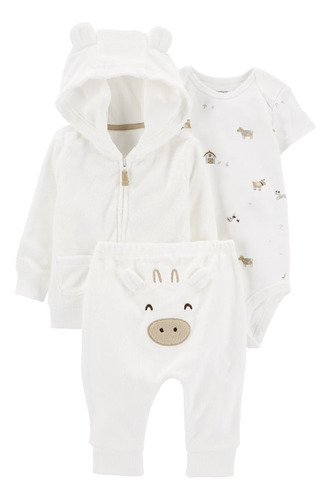 Conjunto De 3 Piezas Tejido De Bebé 1n688510 | Carters ®