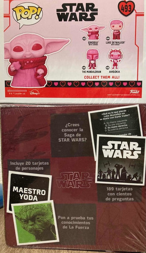 Paquete Star Wars (trivia Box + Funko Grogu-cookie)