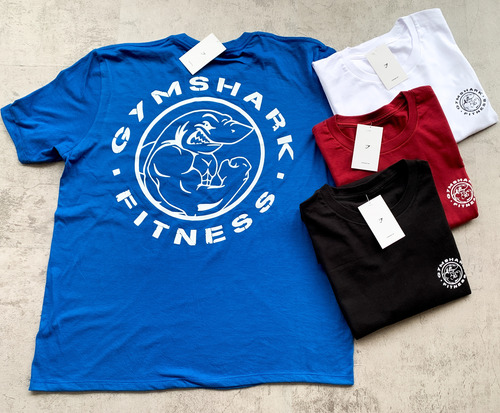 Playera Gymshar Hombre Gym Deportiva Playera Shark Lifting