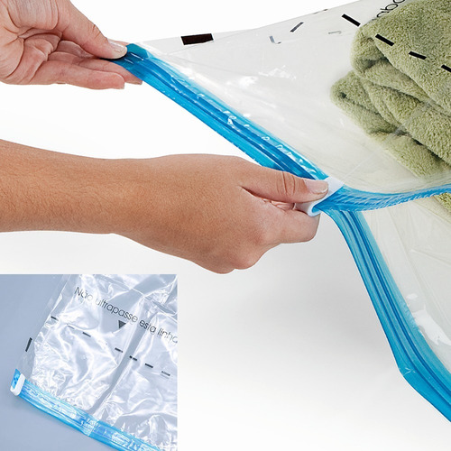 Kit 4 Saco Vácuo Vac Bag Ordene Médio Grande Extra Gde Jumbo