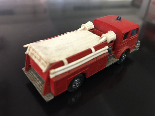Carrito Matchbox Lesney 20 Fire Pumper Truck Caja Original