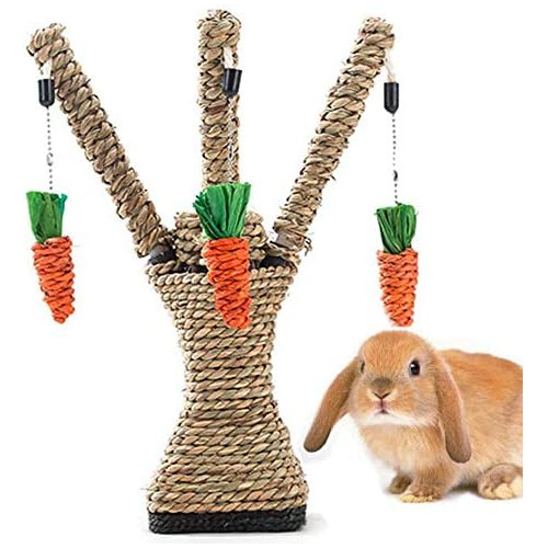 Árbol Trepador Conejos, Divertido De Masticar Rascad...