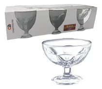 Comprar Set X6 Copas De Helado C\u002Fpie Vidrio Kitchen 177cc