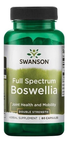 Full Spectrum Boswellia 800 Mg 60 Caps De Swanson