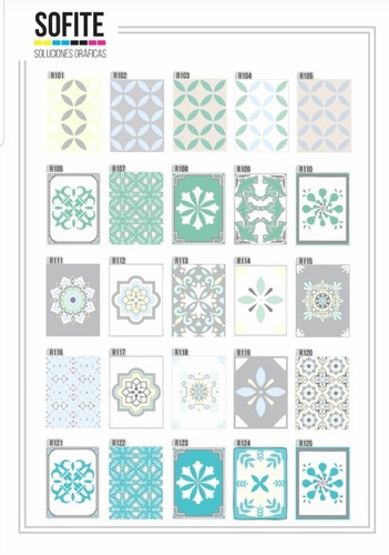Imagen 4 de 6 de Vinilos Para Pisos 15 X 20 X 32 Unidades