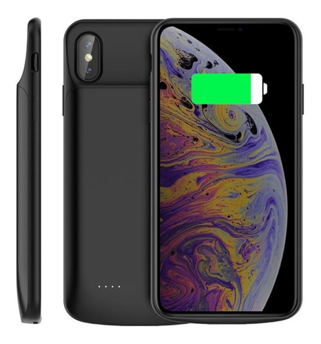 Imagen 5 de 10 de Funda Cargador Case Pila Powerbank Bateria Para iPhone Todos