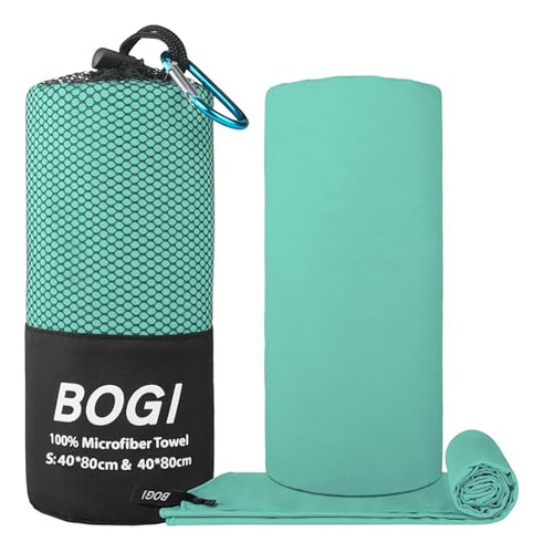 Toalla Deportiva De Viaje De Microfibra Bogi - Toalla De Via