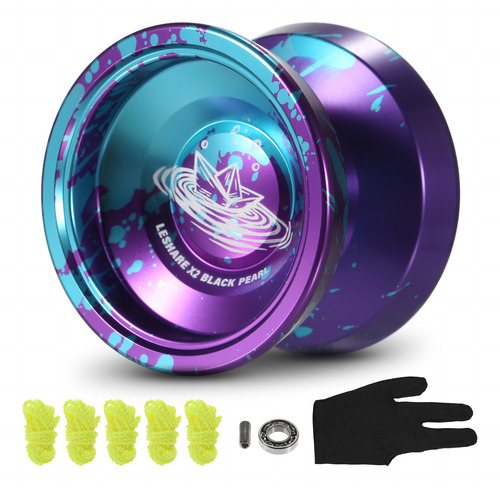 Luva Yoyo Ball Strings E Presente De Alumínio Com Rolamento