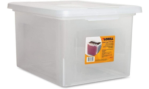 Lorell Llr68925 - Caja De Archivador De Plastico Para Carta