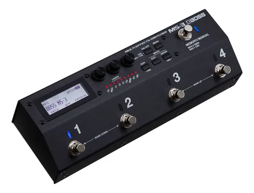 Controlador e Multiefeitos BOSS MS-3 Multi Effect Switcher