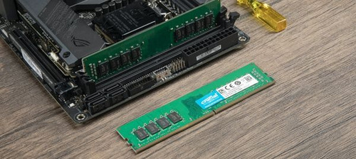 Memória Ram Crucial Para Desktop 8gb 3200mhz Com Nota Fiscal
