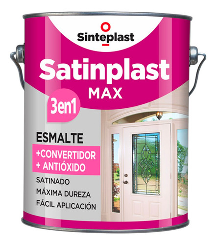 Esmalte Convertidor Óxido Satinplast Max 1 L