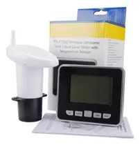 Comprar Madeshow Sensor de Nivel de Líquido Transmisor Sensor Inalámbrico Medidor de Nivel de Agua Interior Multifunción Medidor Ultrasónico de Nivel de Tanque Detector de Nivel