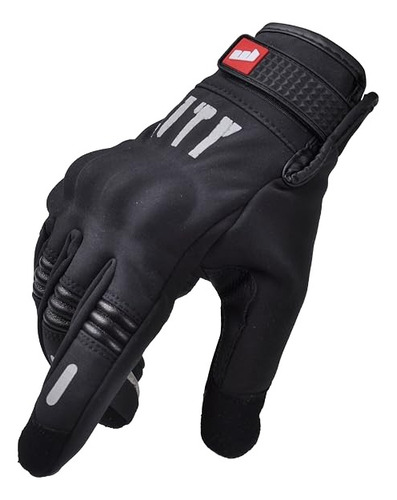 Guantes Moto Ciclista Térmicos Táctiles Protección Nudillos