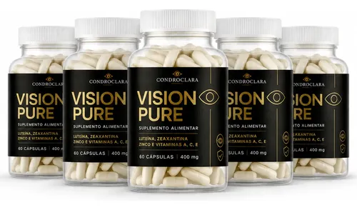 Vision Pure 60 Cápsulas - Clareza E Proteção Da Visão