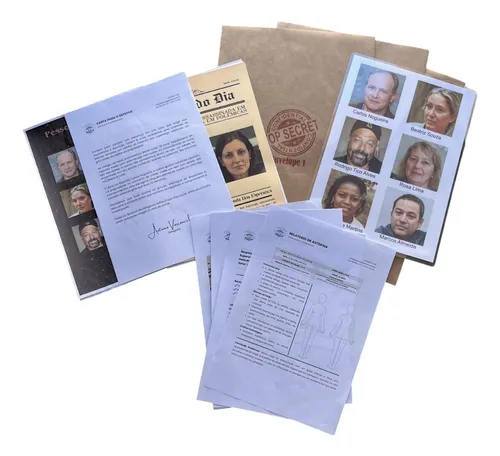 comprar Jogo Detetive Investigação Criminal Resolva Casos Criminais