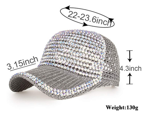 1 Gorra De Béisbol De Malla Ajustable