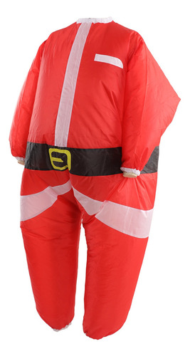 Traje Navideño Inflable De Papá Noel Vivid Colors, Funciona