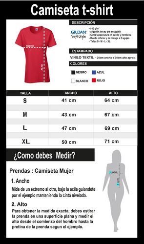 6 Camisetas 100% Algodon Con Estampado Personalizado