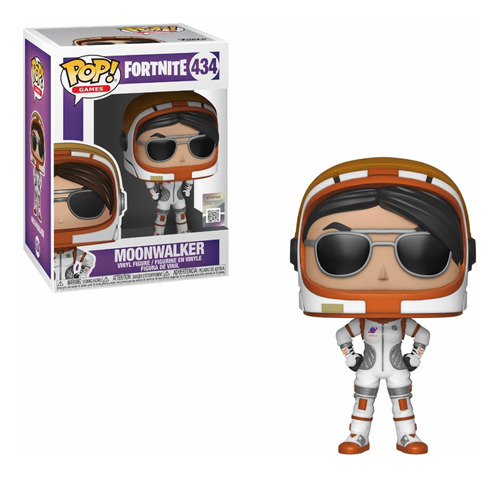 Funko Pop Games Fortnite Moonwalker #434 Original Nuevo