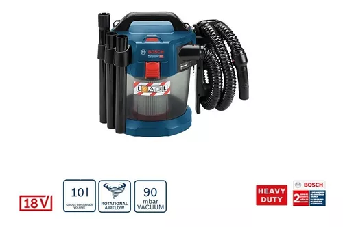 Aspiradora de polvo Inalámbrica Bosch GAS 18V-10 L Premium, 18V SB