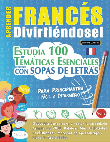 Libro: Aprender Francés Divirtiéndose! - Para Principiantes: