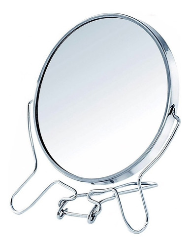 Espejo Para Maquillaje Circular De 5 , Normal Y Aumento