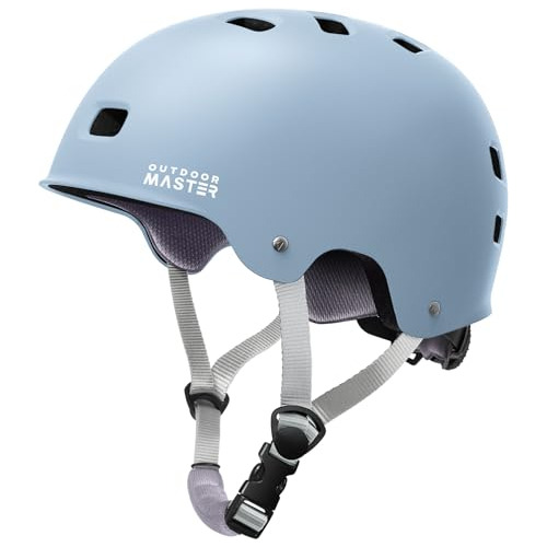 Outdoormaster Skateboard Cycling Helmet - Two Removable Line